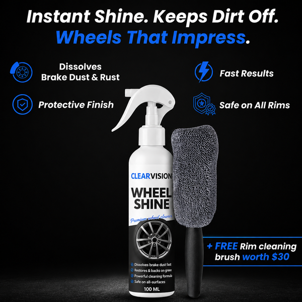 Clear Vision™ WheelShine | Rim Cleaner & Rust Remover